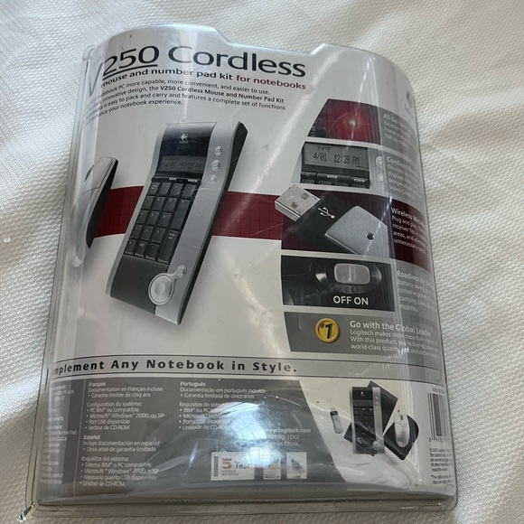 Logitech Other Logitech V25 Wireless Optical Mouse Number Pad Kit